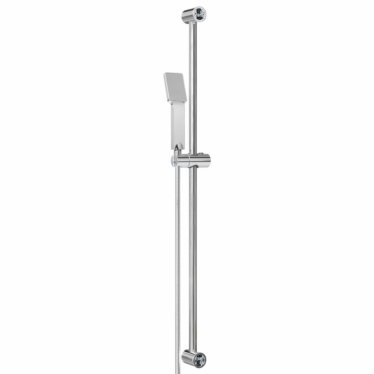 vidaXL Shower System Set Chrome 100 cm Stainless Steel