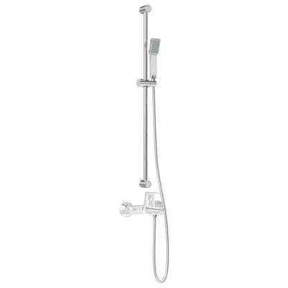 vidaXL Shower System Set Chrome 100 cm Stainless Steel