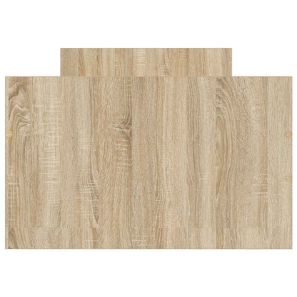 vidaXL Bed Frame with Storage Sonoma Oak 80 x 200 cm Engineered Wood