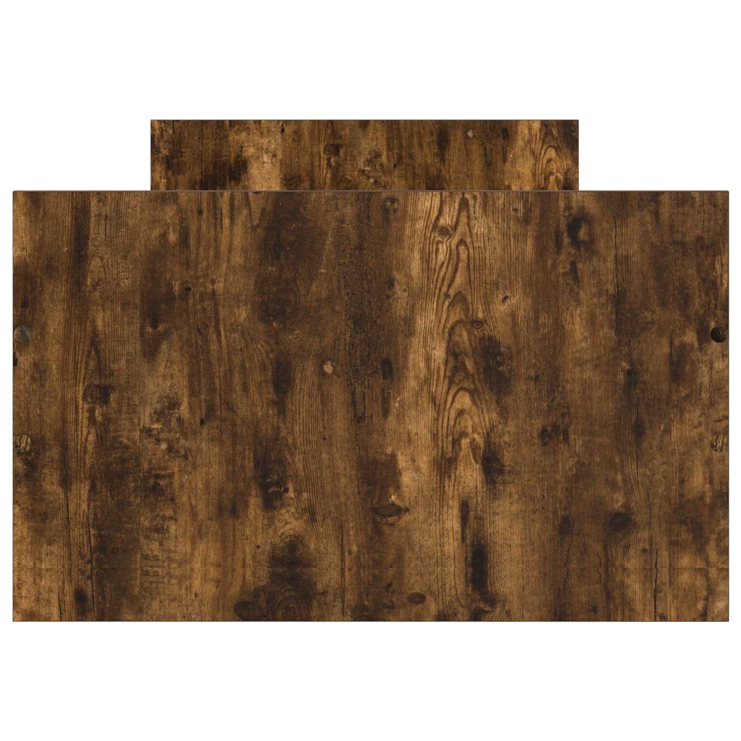 vidaXL Bed Frame with Storage Smoked Oak 80 x 200 cm Engineered Wood