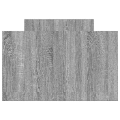 vidaXL Bed Frame with Storage Grey Sonoma 80 x 200 cm Engineered Wood