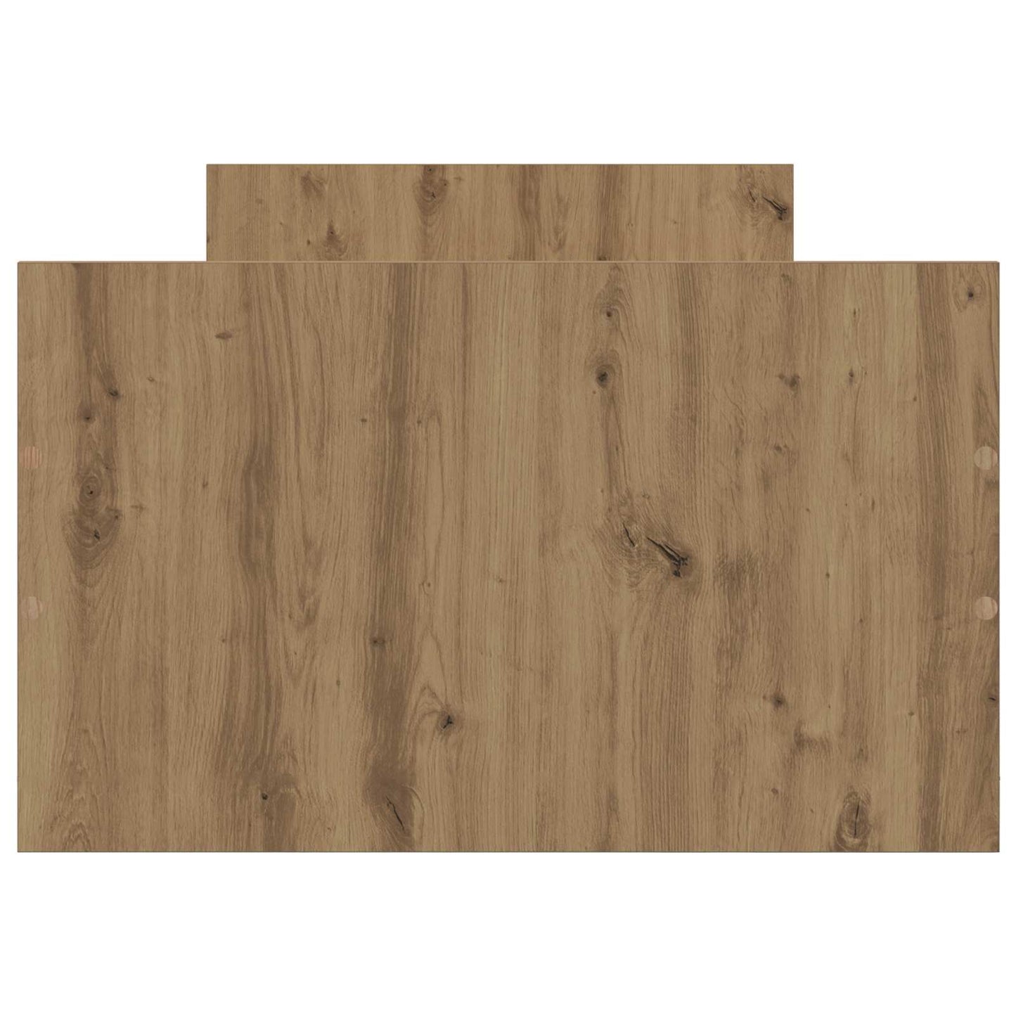 vidaXL Bed Frame with Storage Artisian Oak 80 x 200 cm Engineered Wood