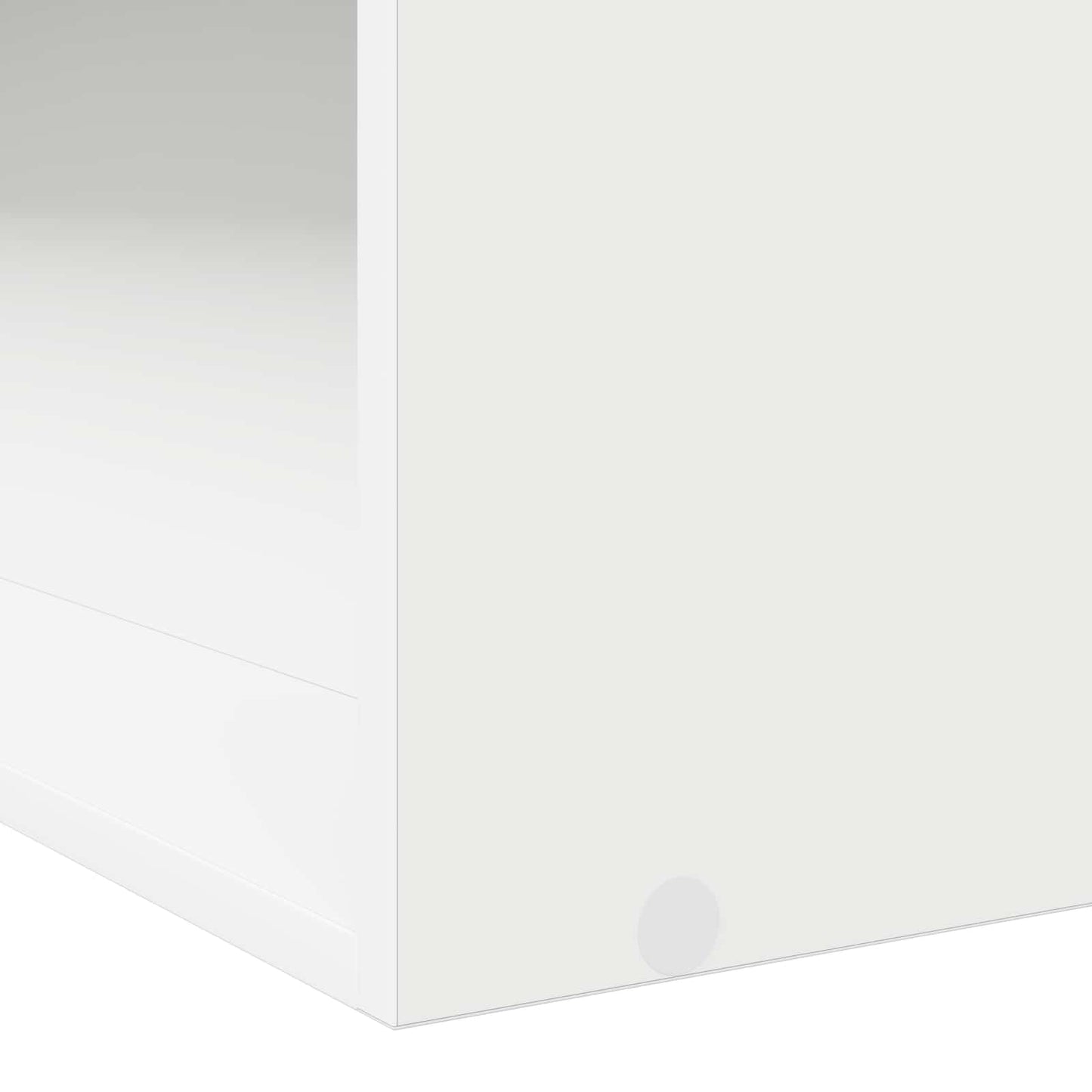vidaXL Bed Frame with Storage White 80 x 200 cm Engineered Wood