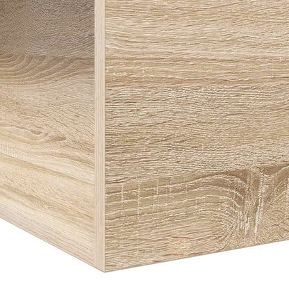 vidaXL Bed Frame with Storage Sonoma Oak 80 x 200 cm Engineered Wood