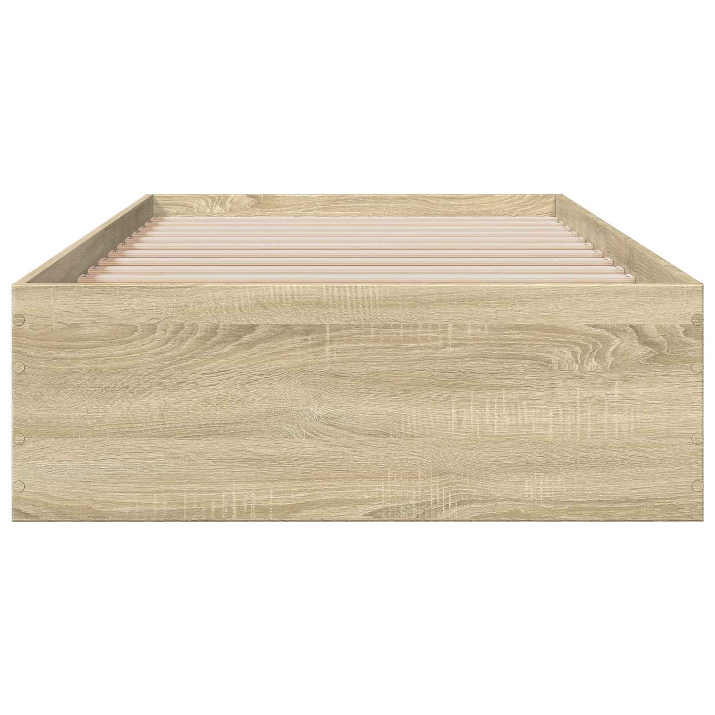 vidaXL Bed Frame with Storage Sonoma Oak 80 x 200 cm Engineered Wood