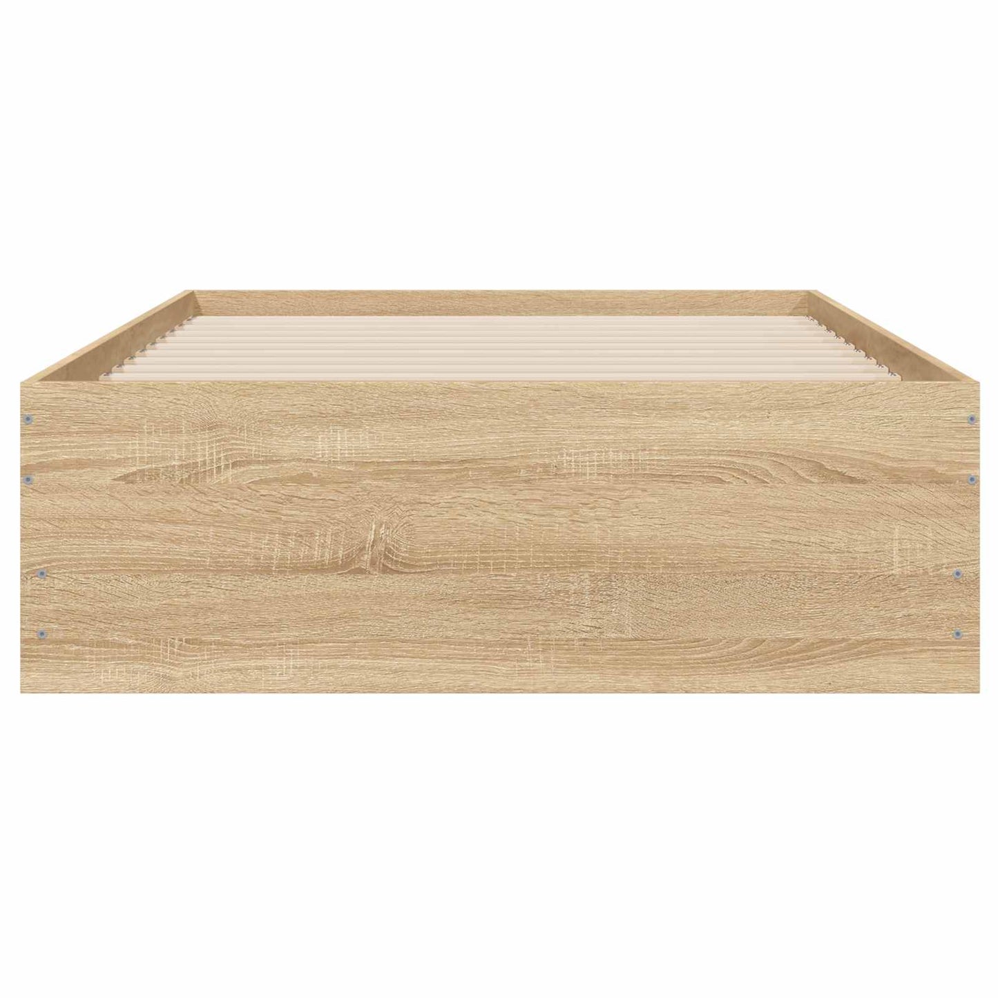 vidaXL Bed Frame with Storage Sonoma Oak 80 x 200 cm Engineered Wood
