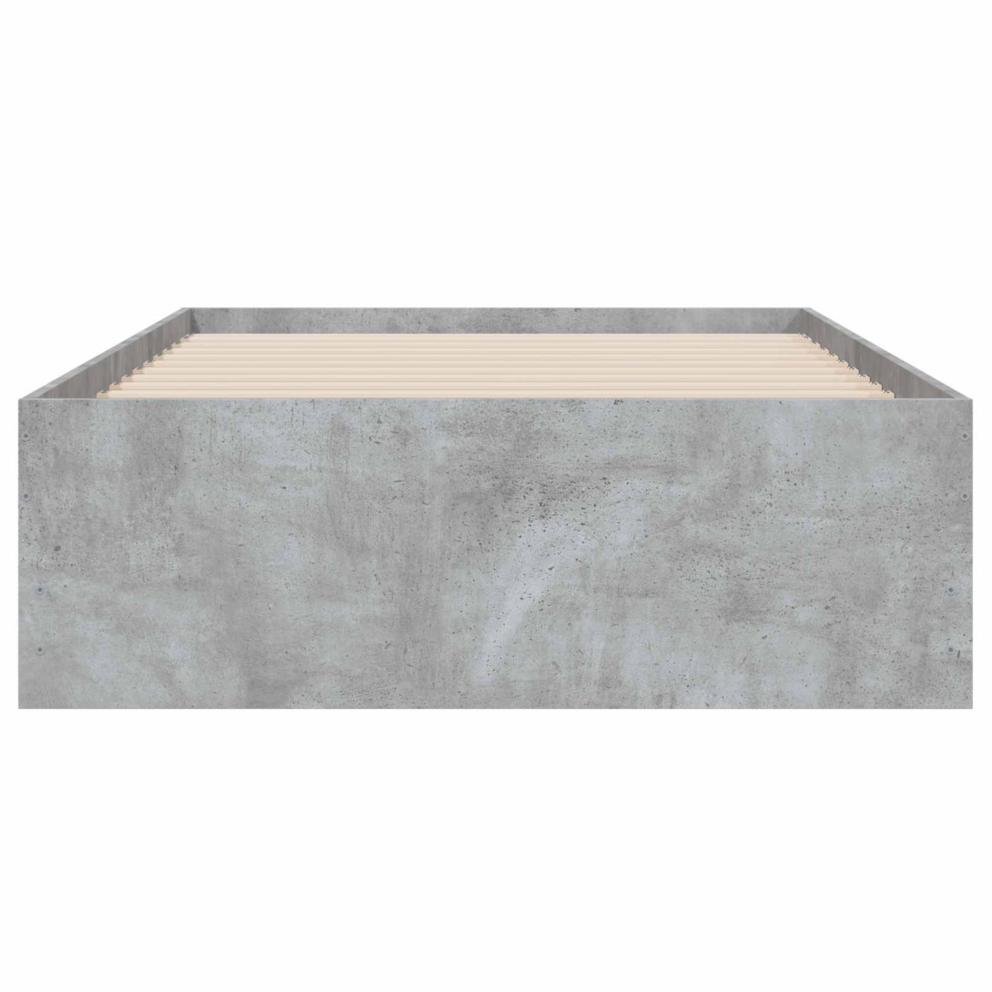 vidaXL Bed Frame with Storage Grey Sonoma 80 x 200 cm Engineered Wood