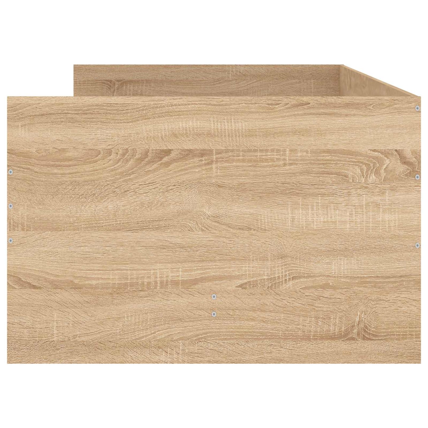 vidaXL Bed Frame with Storage Sonoma Oak 80 x 200 cm Engineered Wood