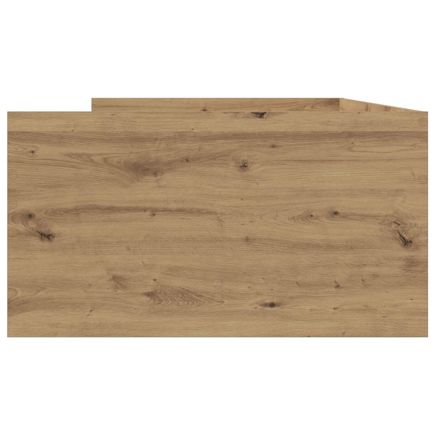 vidaXL Bed Frame with Storage Artisian Oak 80 x 200 cm Engineered Wood