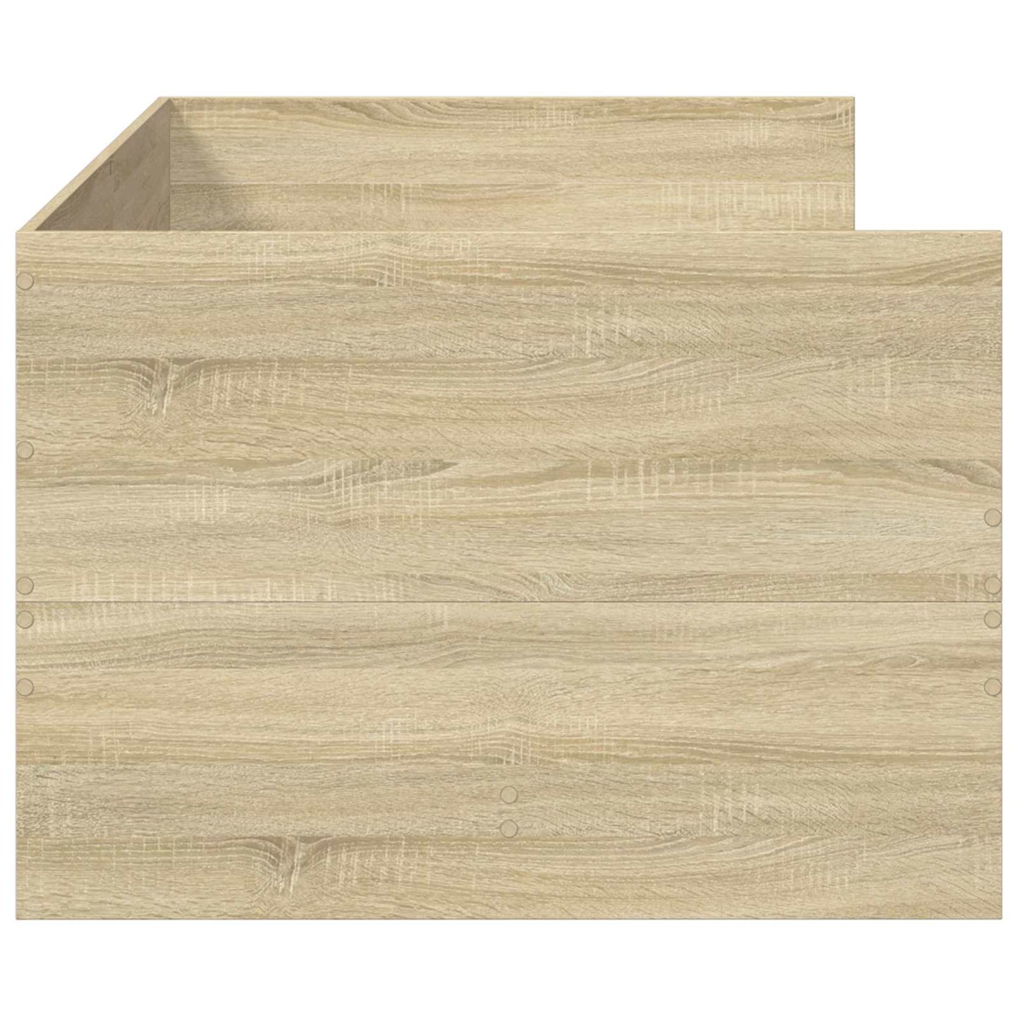 vidaXL Bed Frame with Storage Sonoma Oak 80 x 200 cm Engineered Wood