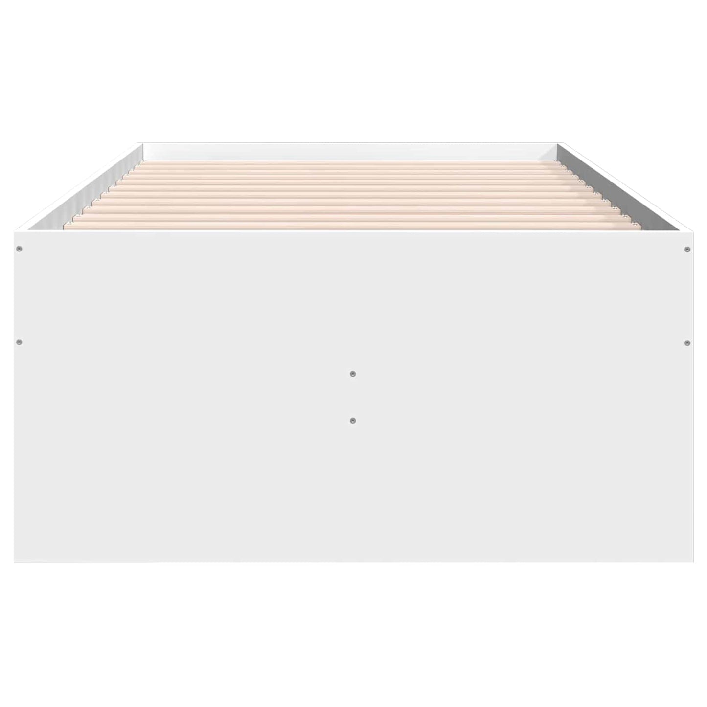 vidaXL Bed Frame with Storage White 80 x 200 cm Engineered Wood