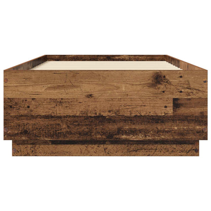 vidaXL Bed Frame Old Wood 80 x 200 cm Engineered Wood
