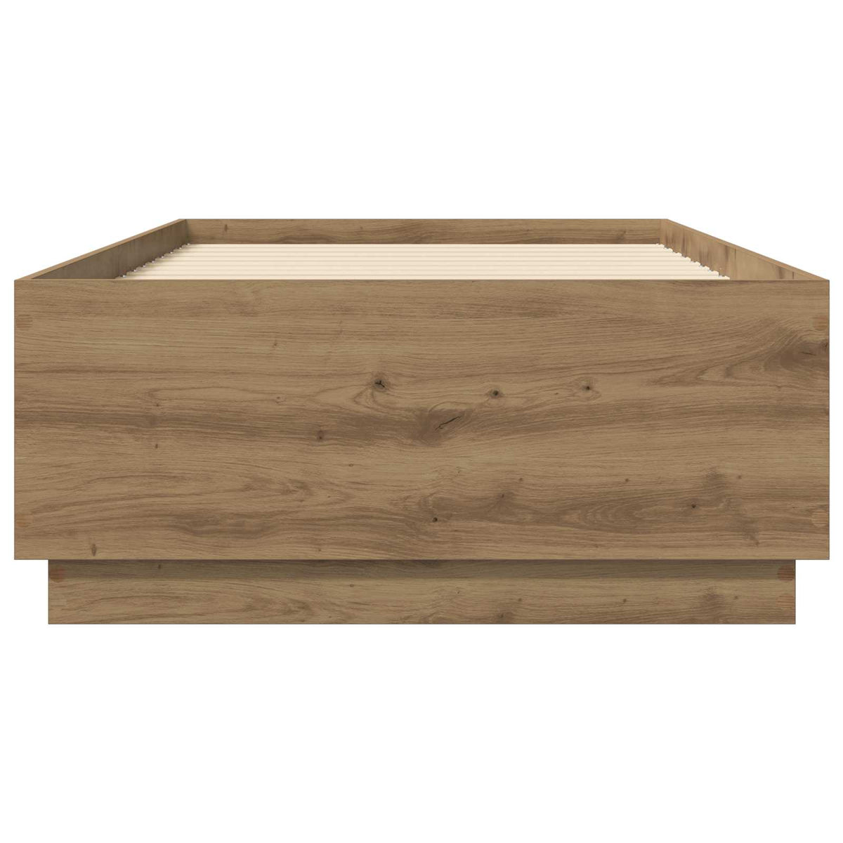 vidaXL Bed Frame Artisian Oak 80 x 200 cm Engineered Wood