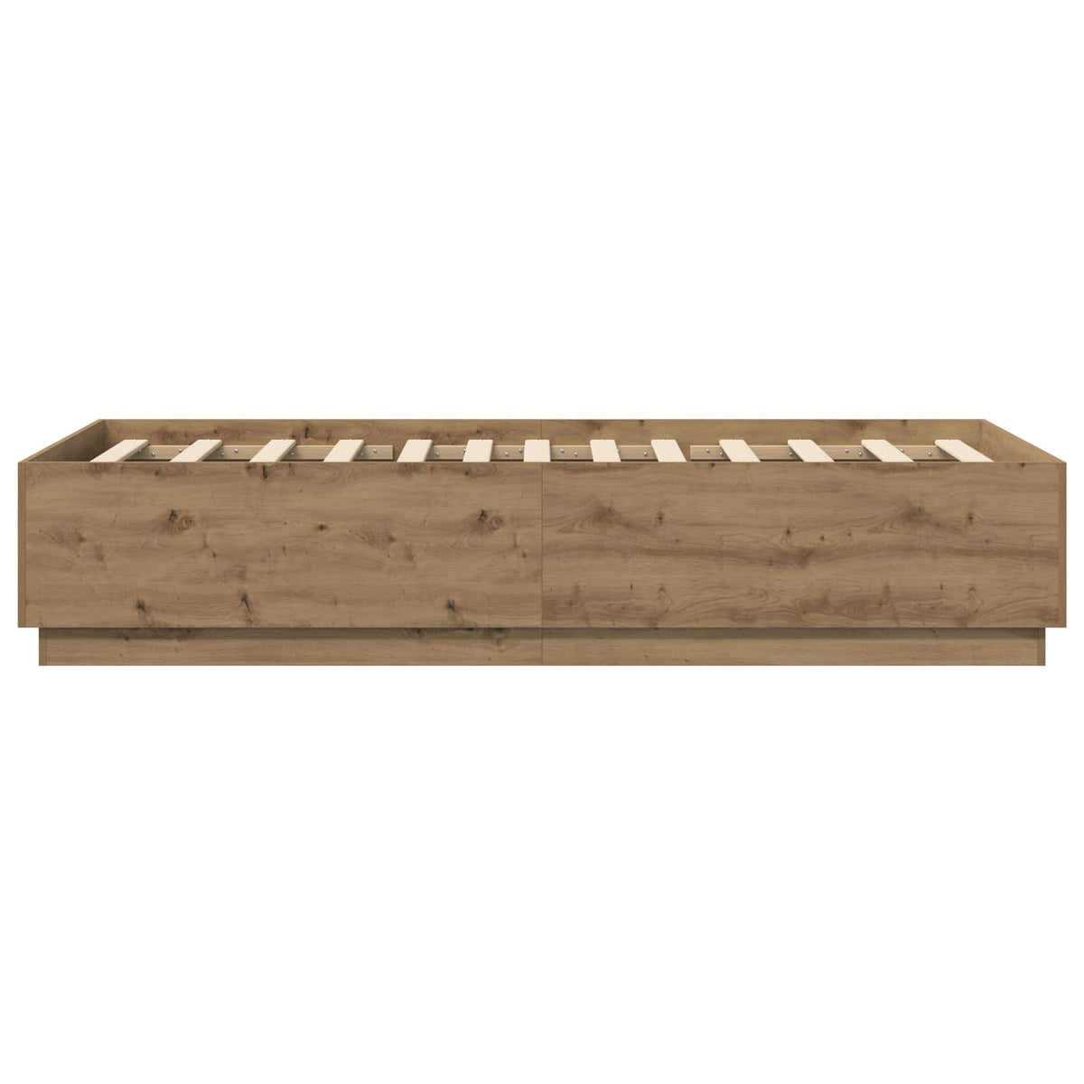 vidaXL Bed Frame Artisian Oak 80 x 200 cm Engineered Wood