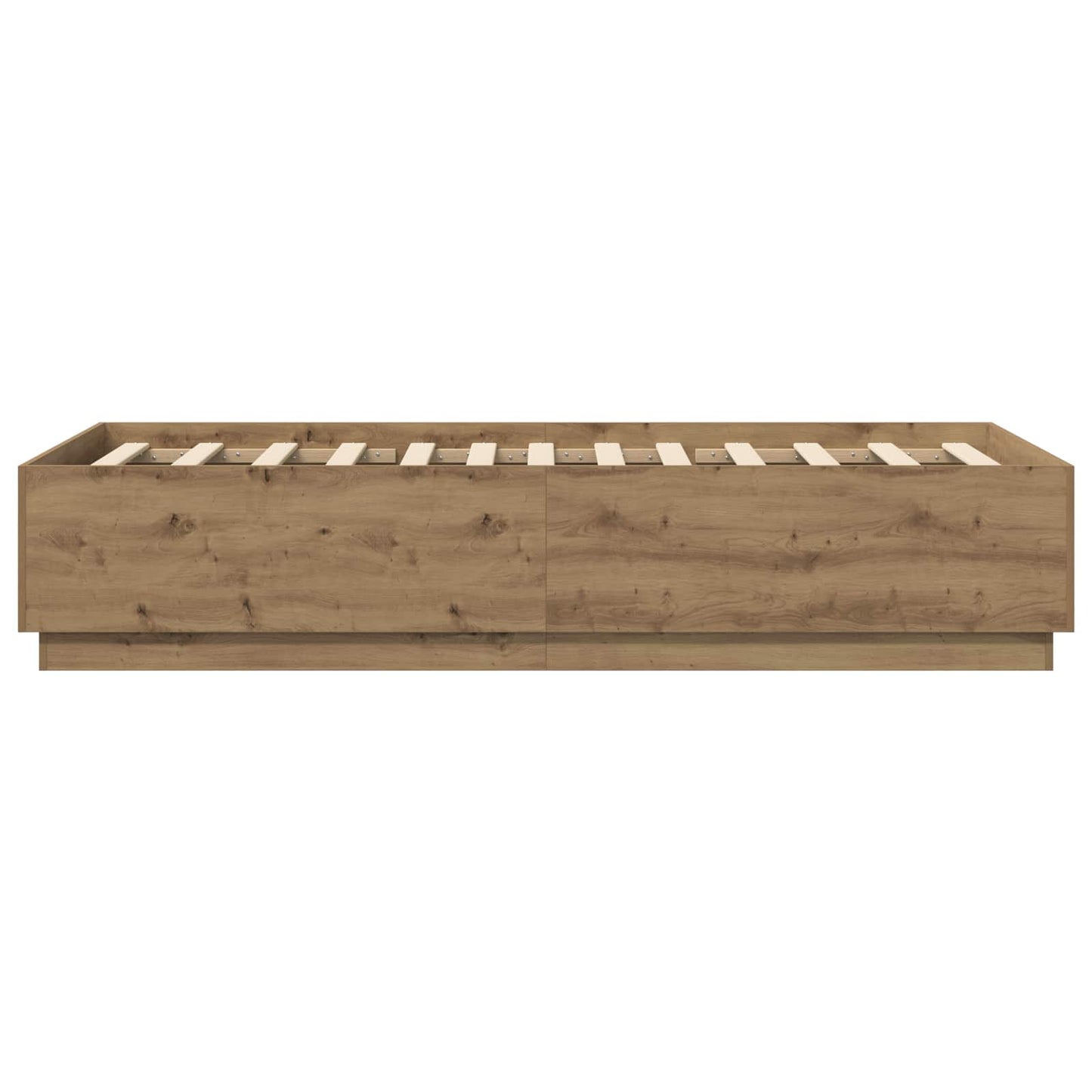 vidaXL Bed Frame Artisian Oak 80 x 200 cm Engineered Wood