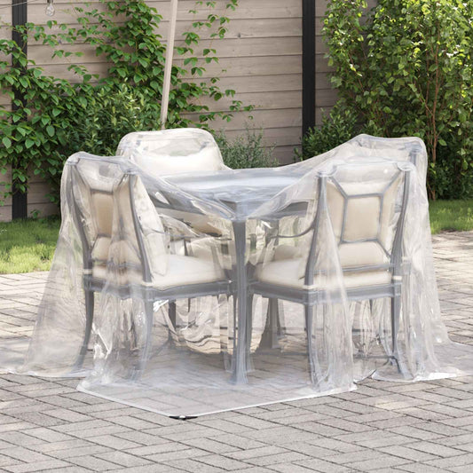 vidaXL Plant Cover Transparent 2 x 2 m PE