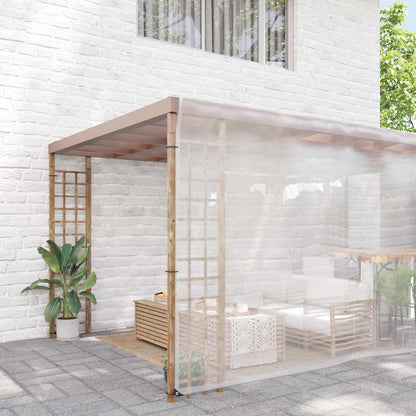 vidaXL Plant Cover Transparent 10 x 12 m PE