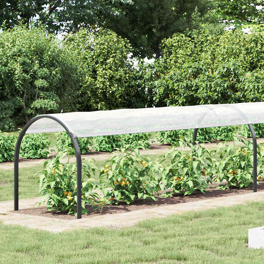 vidaXL Tarpaulin with Eyelets Transparent 10 x 1.5 m Polyethylene