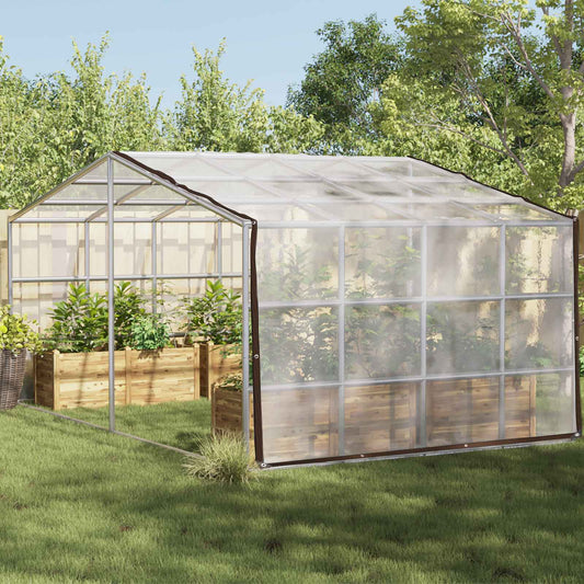 vidaXL Plant Cover Transparent 4 x 5 m PE