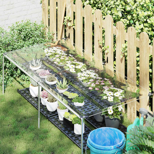 vidaXL Plant Cover Transparent 1 x 2 m PVC