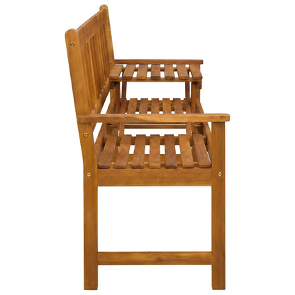 vidaXL Garden bench 158 x 55 x 89 cm Solid Acacia Wood Natural