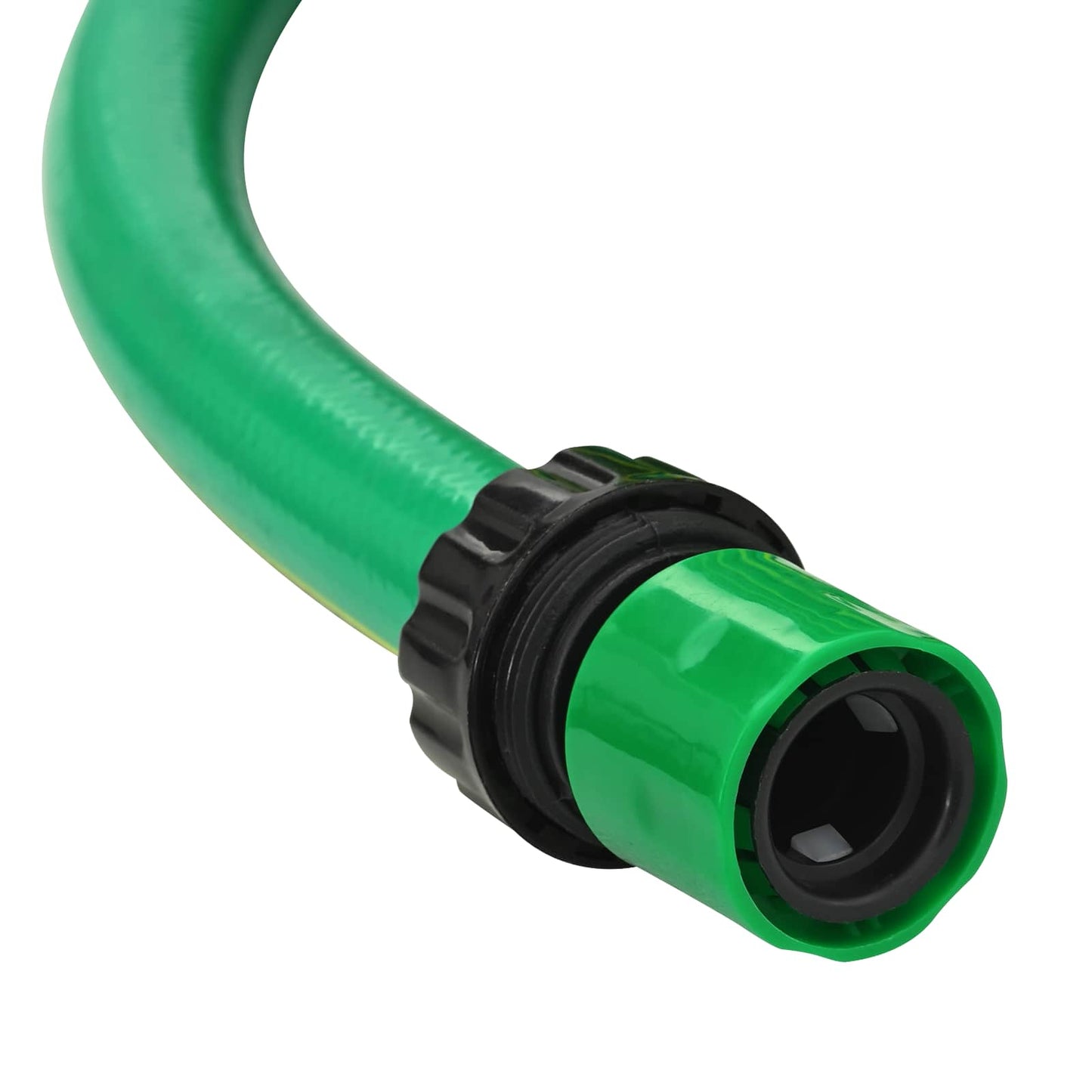 vidaXL Garden Hose 5-Ply Green and Yellow 3 / 4'' 50 m PVC