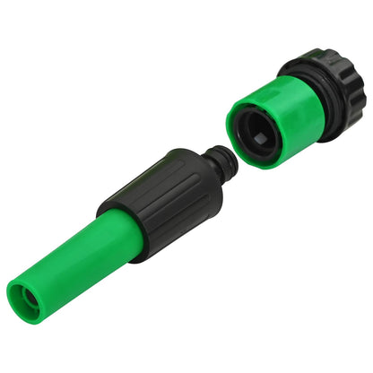 vidaXL Garden Hose 5-Ply Green and Yellow 3 / 4'' 50 m PVC