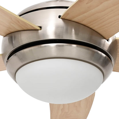 vidaXL Ceiling Fan with Light Ø 130 cm Sonoma