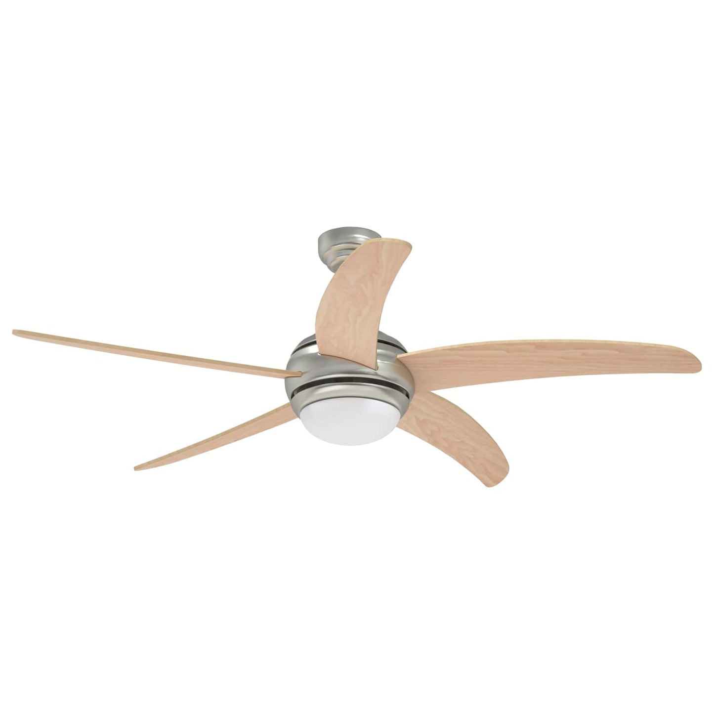 vidaXL Ceiling Fan with Light Ø 130 cm Sonoma