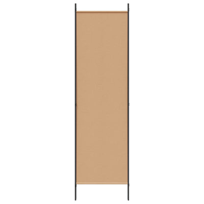 vidaXL 3-Panel Room Divider Beige 150 x 180 cm Fabric