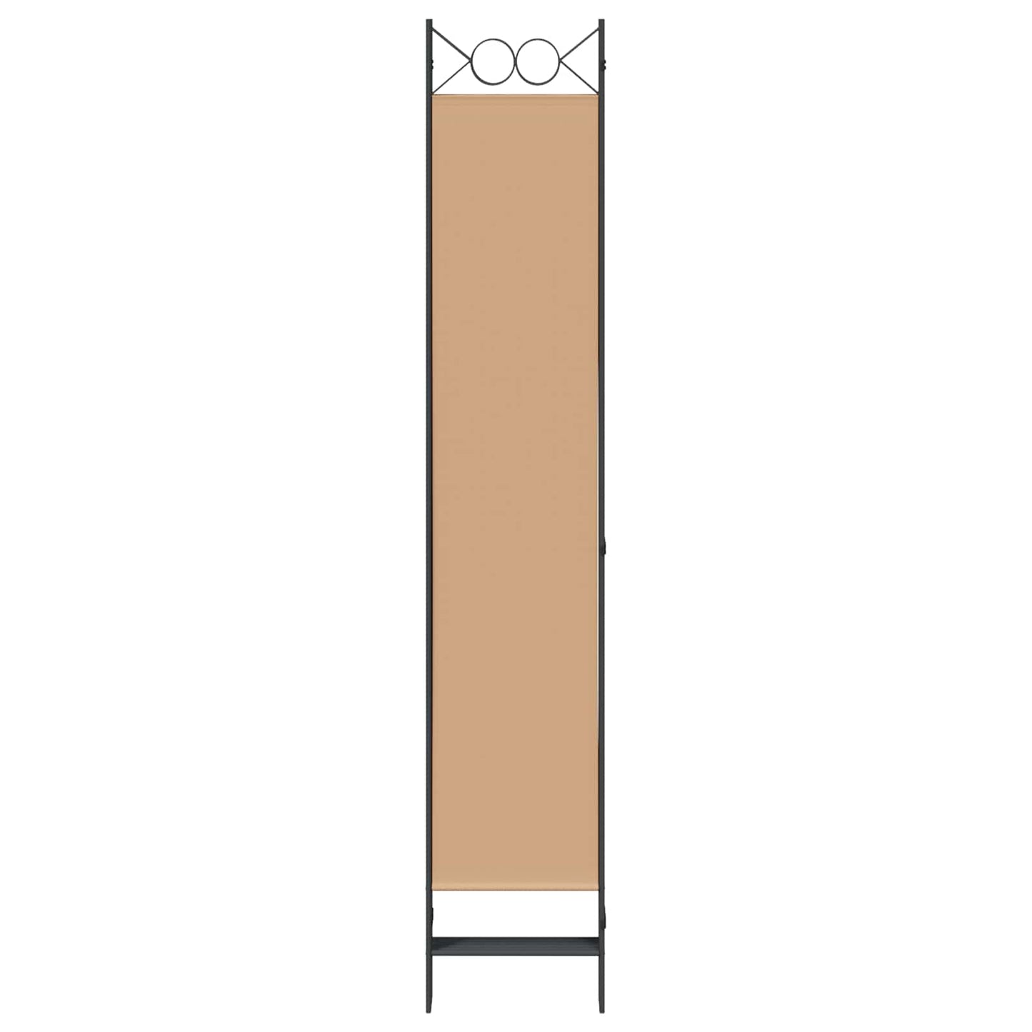 vidaXL 6-Panel Room Divider Beige 240 x 220 cm Fabric