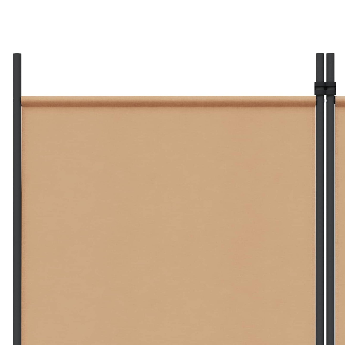 vidaXL Room Divider Beige 150 x 200 cm Fabric