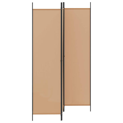 vidaXL Room Divider Beige 150 x 200 cm Fabric