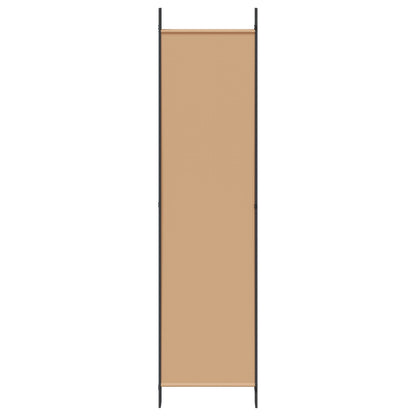 vidaXL Room Divider Beige 250 x 200 cm Fabric