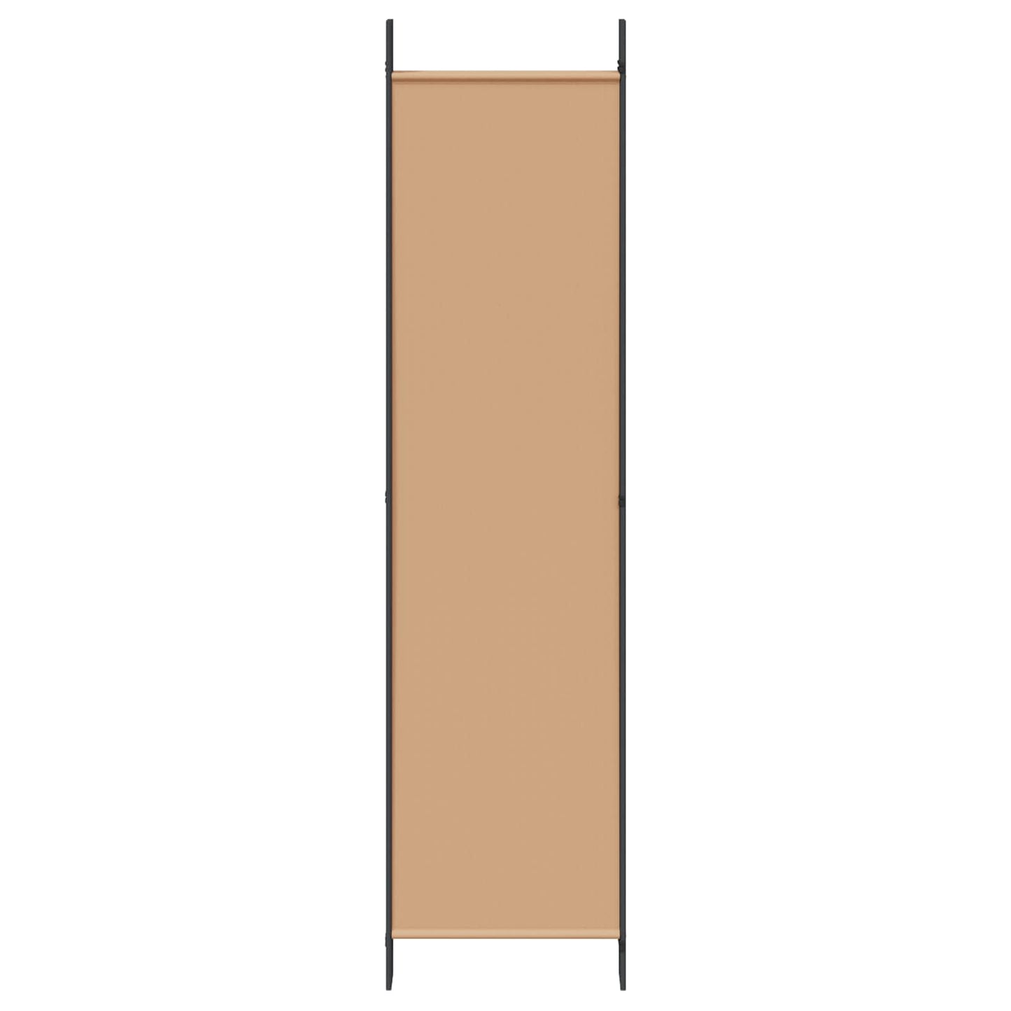 vidaXL 6-Panel Room Divider Beige 300 x 200 cm Fabric