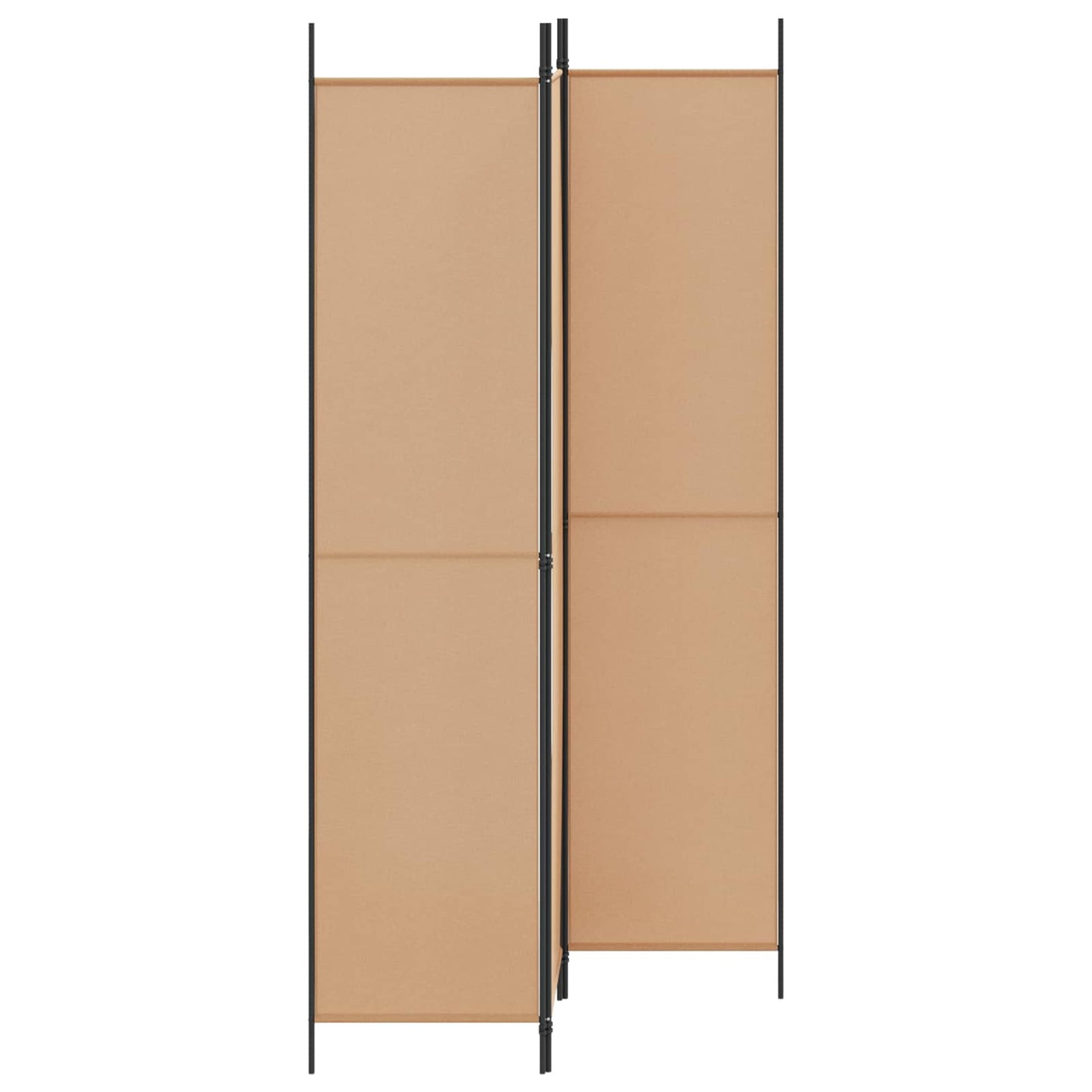vidaXL Room Divider Beige 150 x 220 cm Fabric