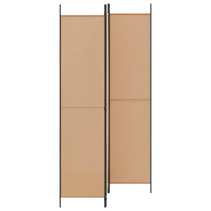 vidaXL Room Divider Beige 150 x 220 cm Fabric