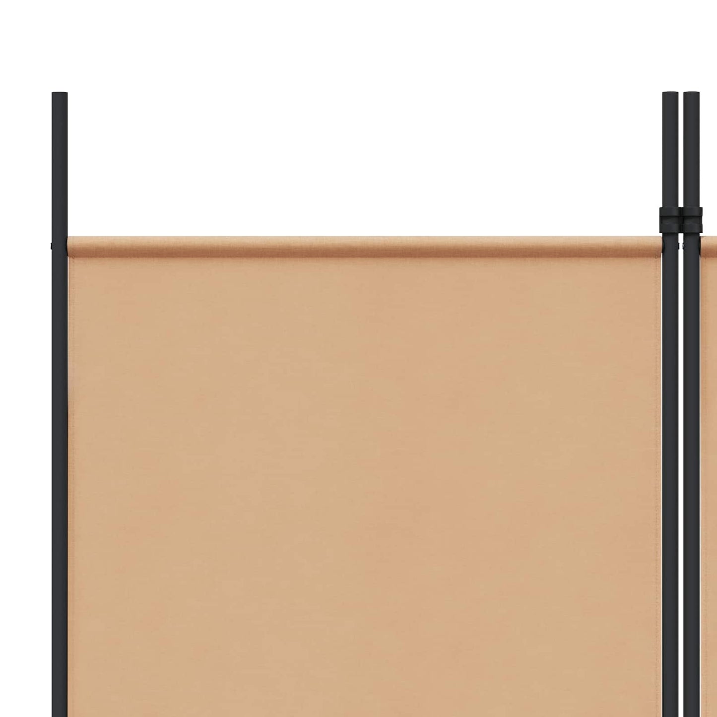 vidaXL 6-Panel Room Divider Beige 300 x 220 cm Fabric