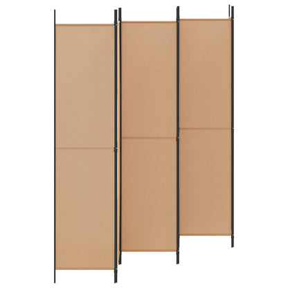vidaXL 6-Panel Room Divider Beige 300 x 220 cm Fabric