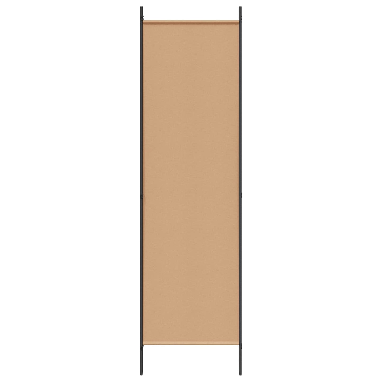 vidaXL 4-Panel Room Divider Beige 200 x 200 cm Fabric