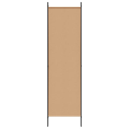 vidaXL 4-Panel Room Divider Beige 200 x 200 cm Fabric