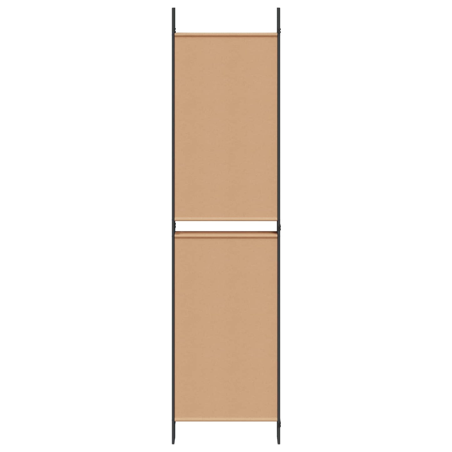 vidaXL 6-Panel Room Divider Beige 300 x 200 cm Fabric