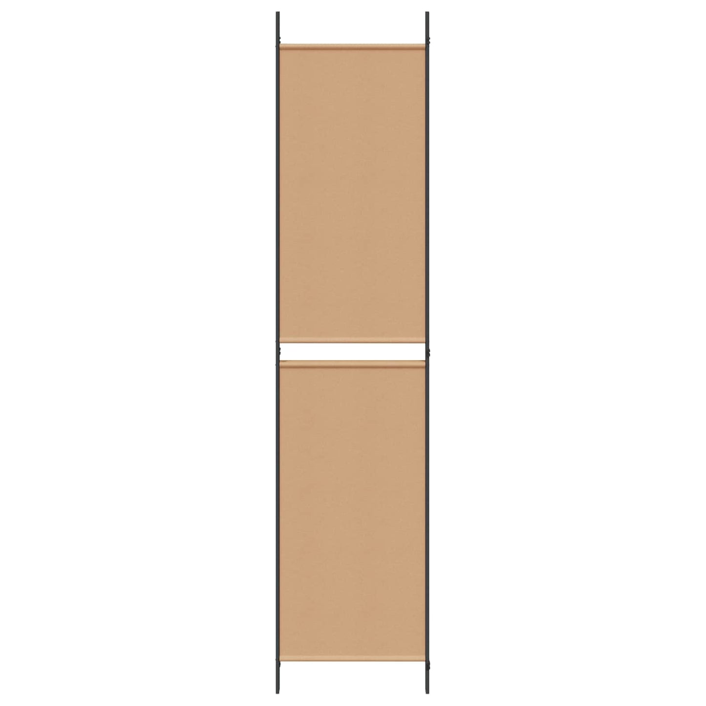 vidaXL 3-Panel Room Divider Beige 150 x 220 cm Fabric