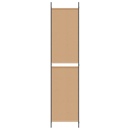 vidaXL 3-Panel Room Divider Beige 150 x 220 cm Fabric