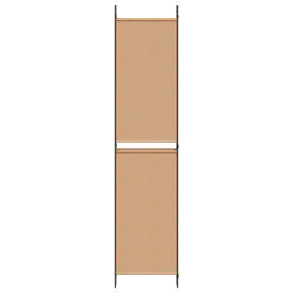 vidaXL 6-Panel Room Divider Beige 300 x 220 cm Fabric