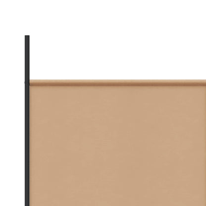 vidaXL 5-Panel Room Divider Beige 433 x 180 cm Fabric