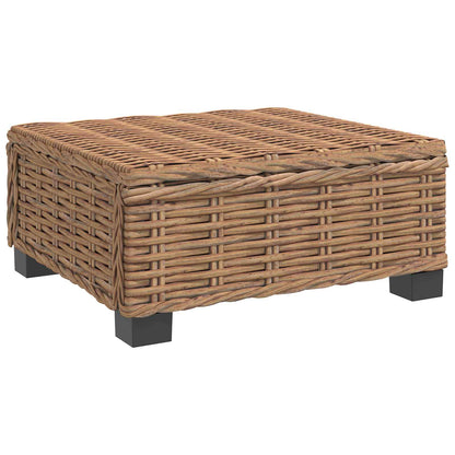 vidaXL 4 pcs Rattan Lounge Set with Cushions GENDT Natural Rattan