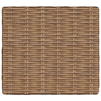 vidaXL 5 pcs Rattan Lounge Set with Cushions GENDT Natural Rattan