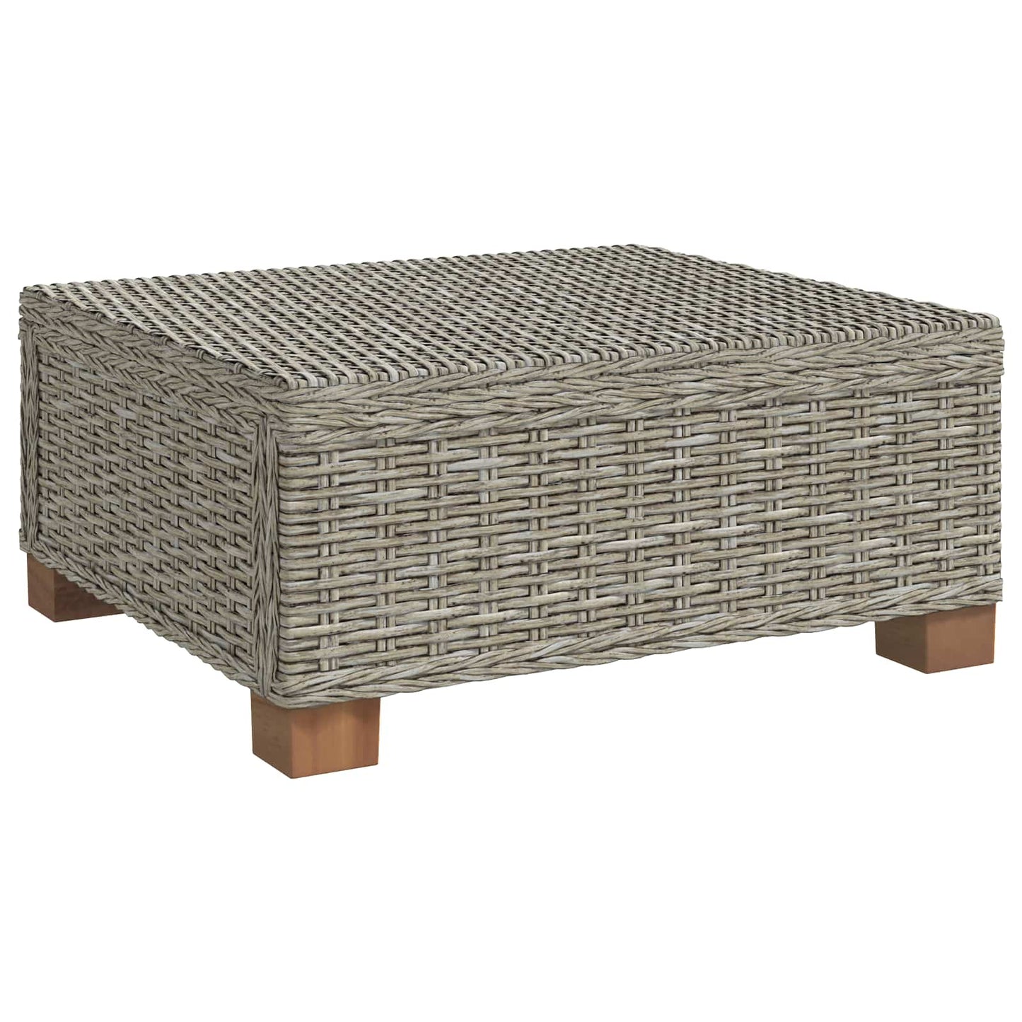 vidaXL 6 pcs Rattan Lounge Set with Cushions GENDT Natural Rattan