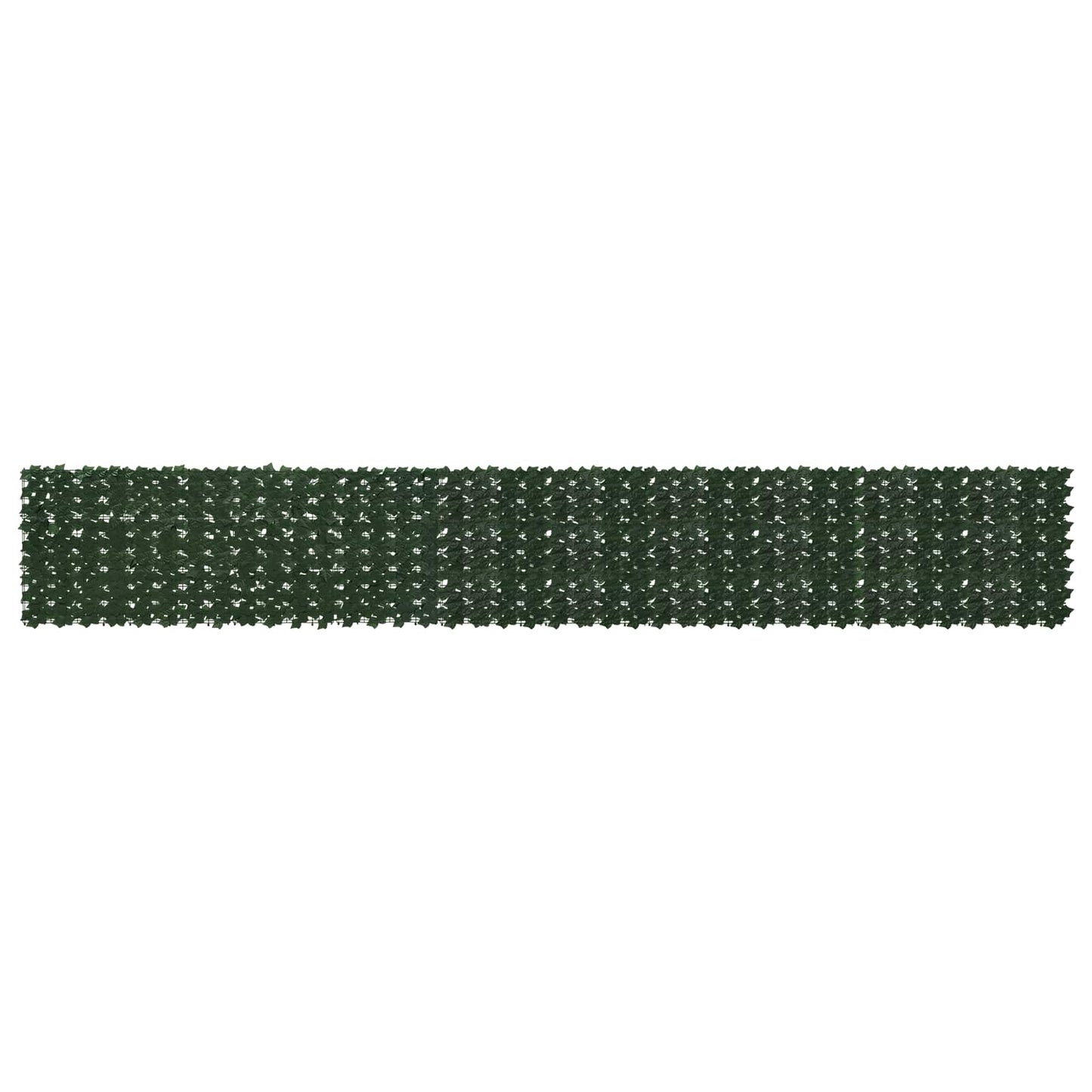 vidaXL Balcony Screen with Leaves Dark Green 500 x 75 cm